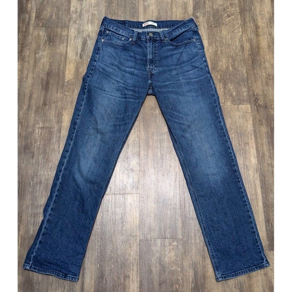 Signature‎ by Levi Strauss Mens Athletic Fit Straight Leg Blue Jeans W32 L32